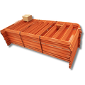 50m Pack of 2.2m Orange Crowd Control Barriers