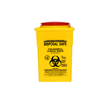 Sharp Container Yellow - Multiple Sizes