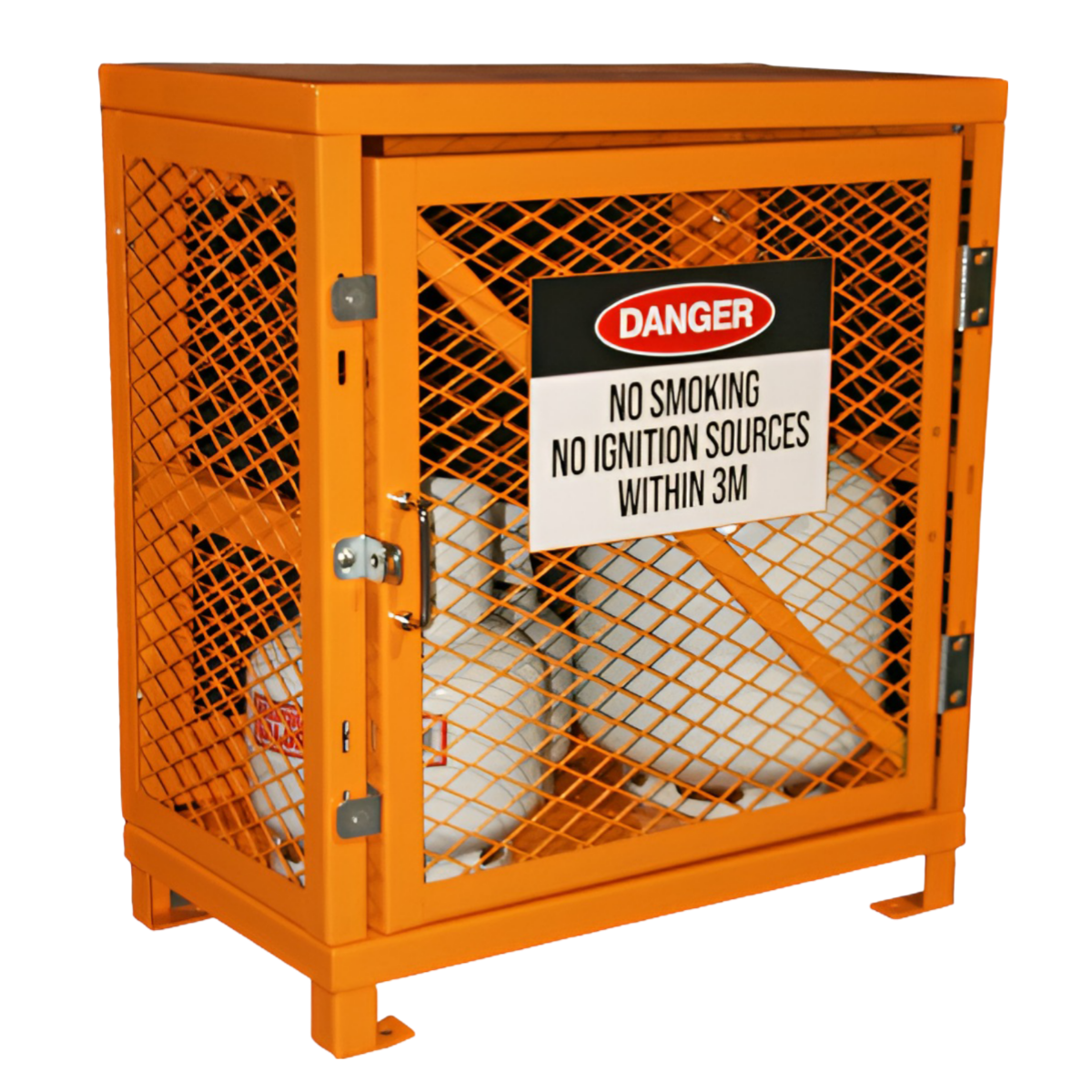 LPG Gas Cage – 2 Cylinder x 9 Kilogram