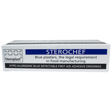 AEROPLAST Premium Detectable Finger Extension Plasters 16 x 2cm Box/50