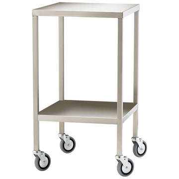 Small Stainless Steel Trolley 50 x 50 x 90.5cm