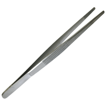 AEROINSTRUMENT Stainless Steel Blunt Forceps 13cm