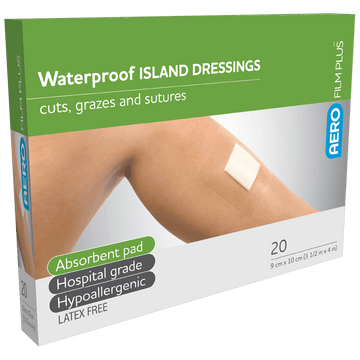 AEROFILM PLUS Waterproof Island Dressing 9 x 10cm Box/20