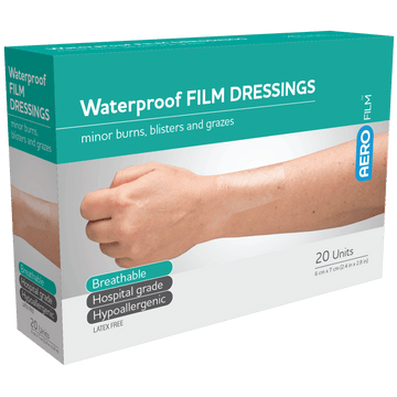AEROFILM Waterproof Film Dressing 6 x 7cm Box/20