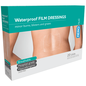 AEROFILM Waterproof Film Dressing 10 x 12cm Box/20
