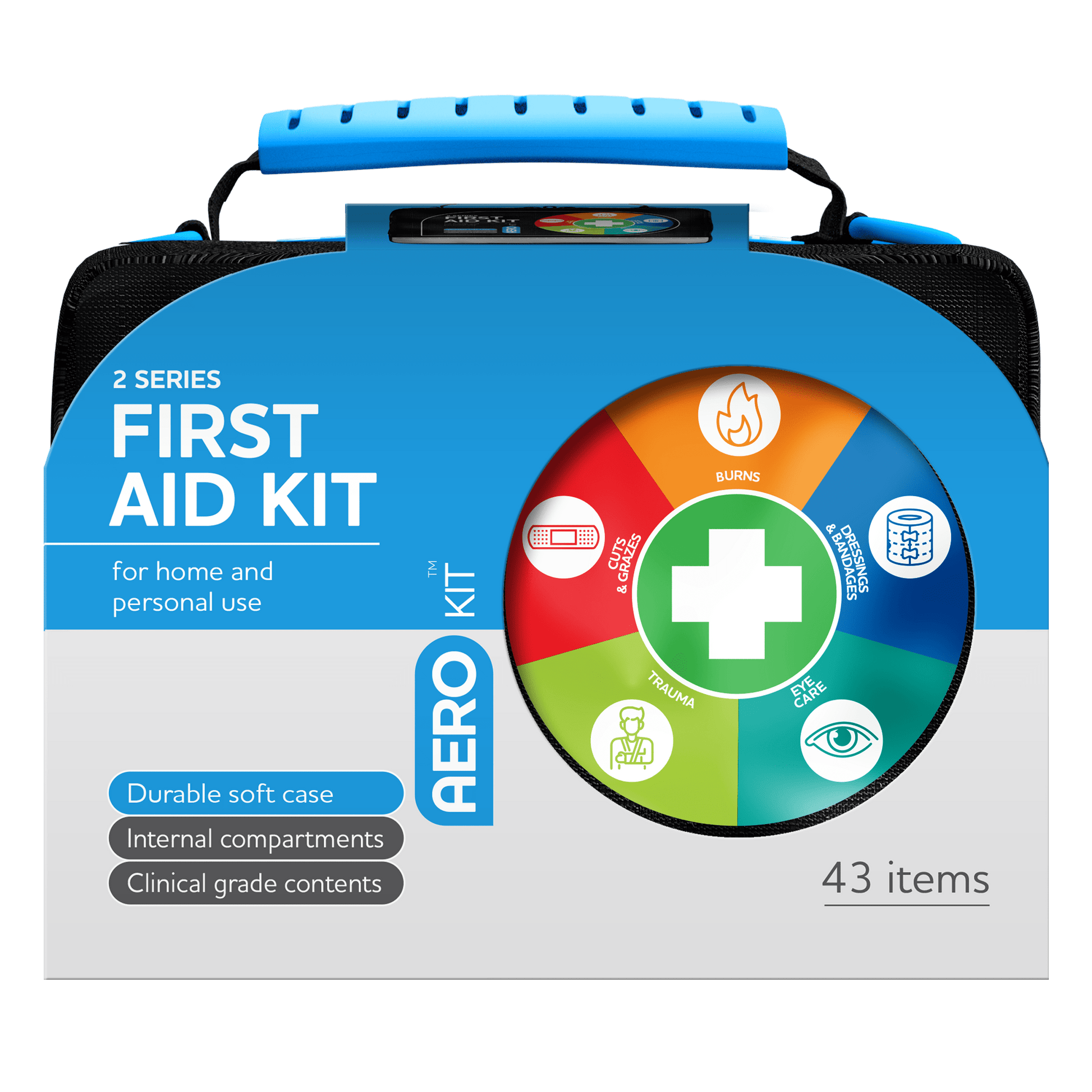 AEROKIT 2 Series First Aid Softpack Black