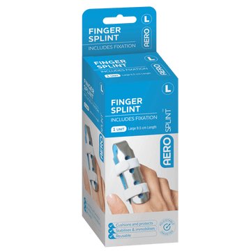 AEROSPLINT Finger Splint (Large) 9.5 x 3.5 x 3.5cm