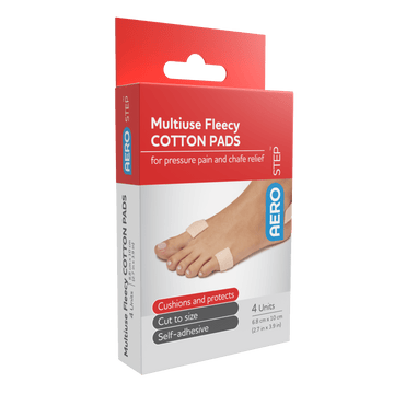 AEROSTEP™ Multiuse Fleecy Cotton Pad 68 x 100mm Box/4