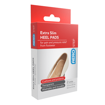 AERPSTEP™ Extra Slim Heel Pad 55 x 83mm Box/2