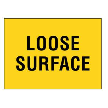 Boxed Edge Sign - Loose Surface - 900x600mm