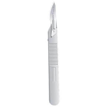 AEROINSTRUMENT Disposable No 24 Scalpel Blade & Handle Sterile