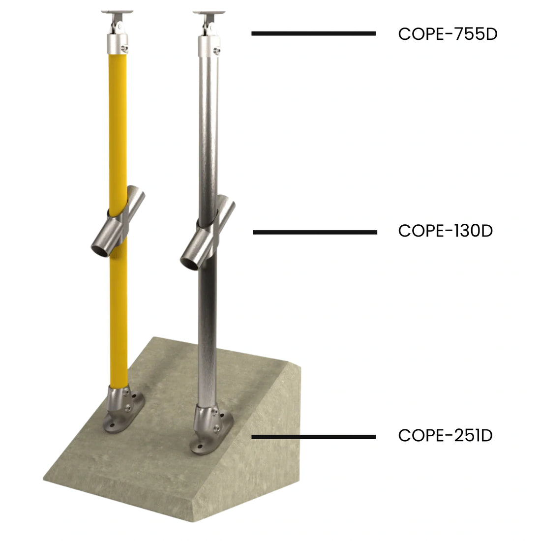 Cope Modular Handrail - CM14 Stanchion