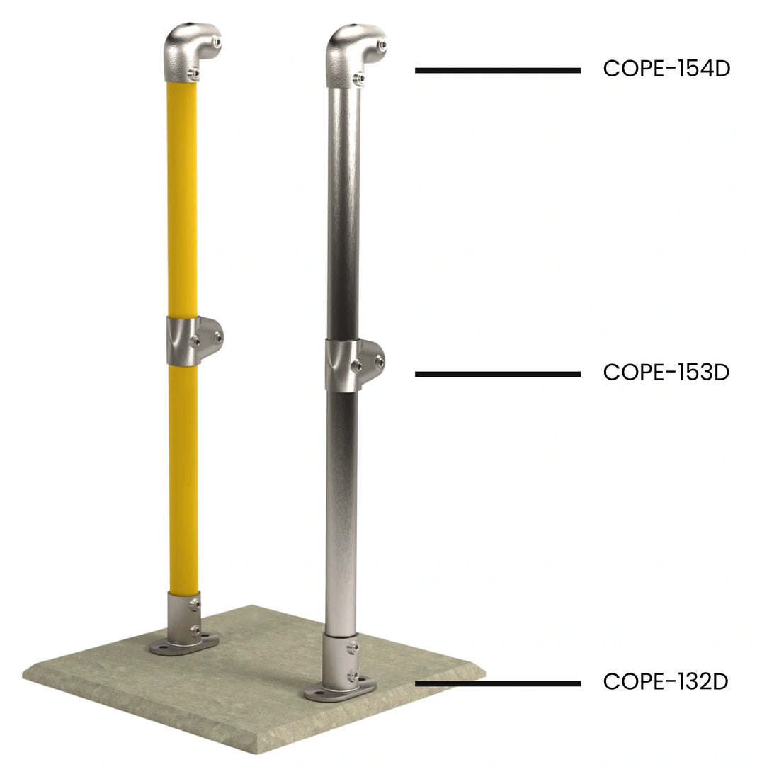 Cope Modular Handrail - CM46 Stanchion