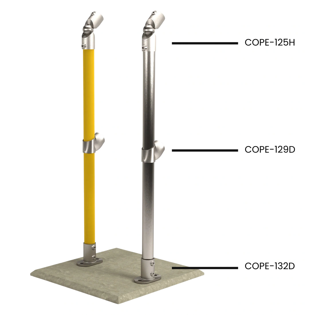 Cope Modular Handrail - CM49 Stanchion
