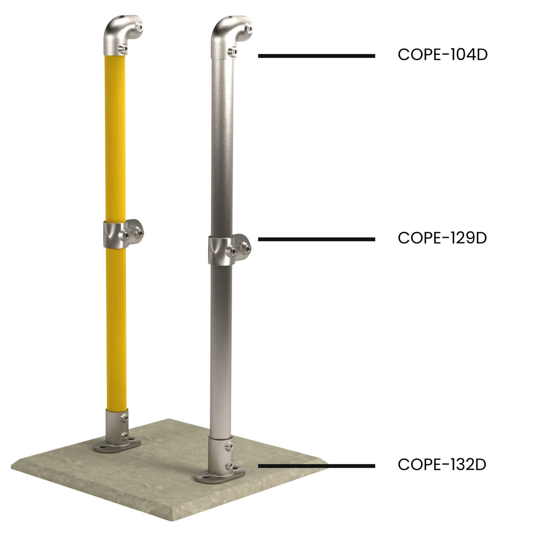 Cope Modular Handrail - CM56 Stanchion