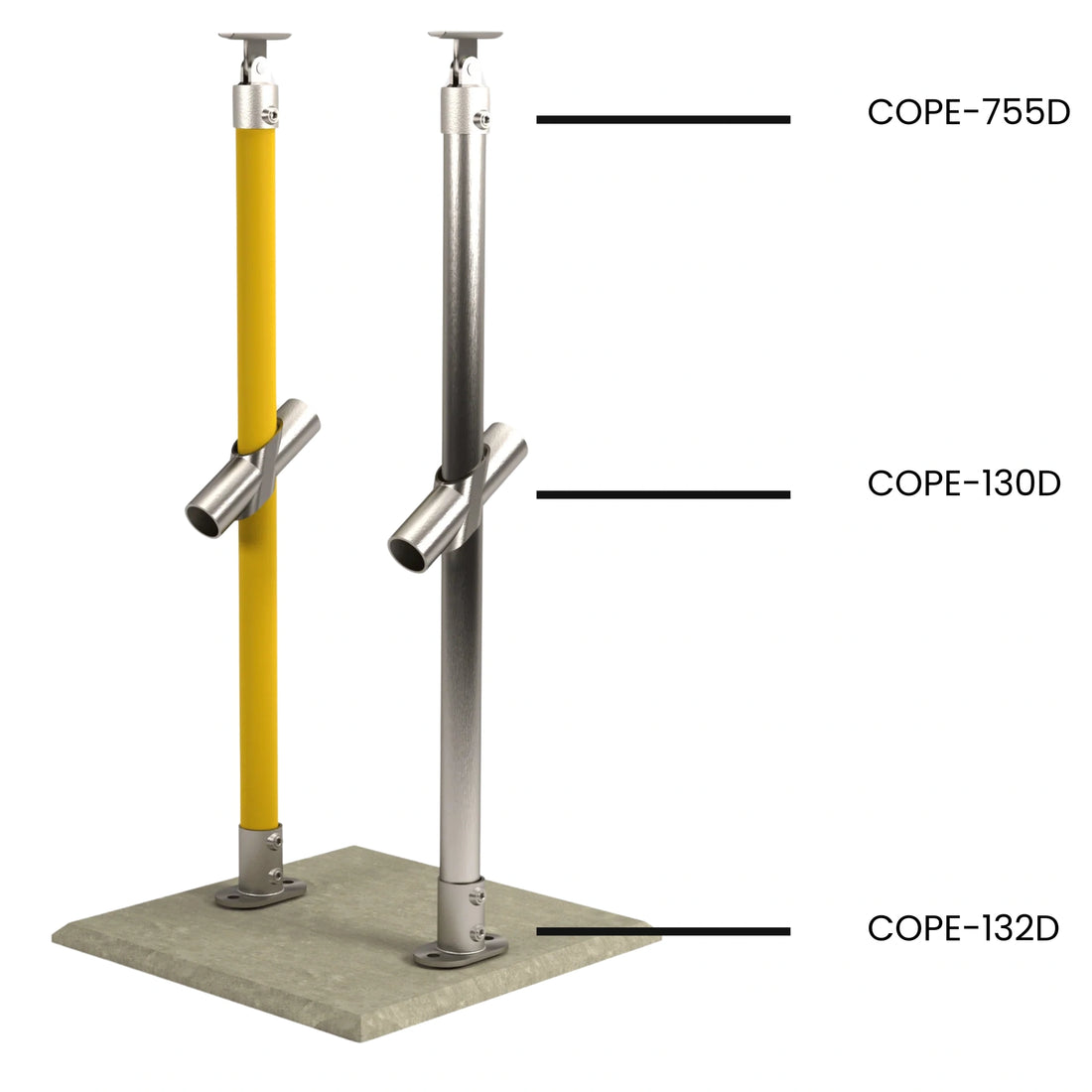 Cope Modular Handrail - CM59 Stanchion