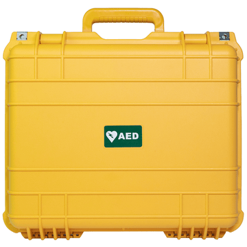 CARDIACT Large Waterproof Tough AED Case 43 x 38 x 15.4cm (Yellow)