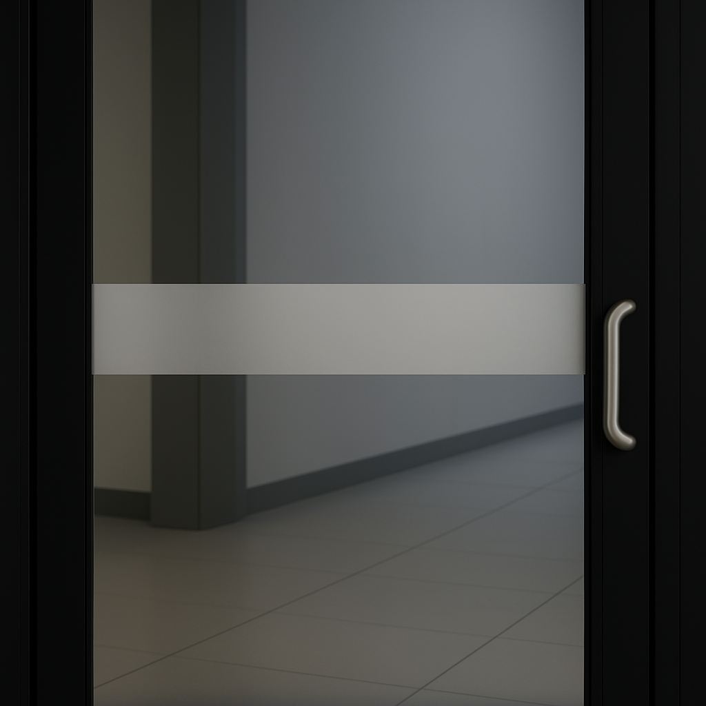 Safety Visual Glazing Strip - Frosted