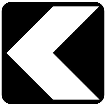 Unidirectional Hazard Marker - 450x450mm