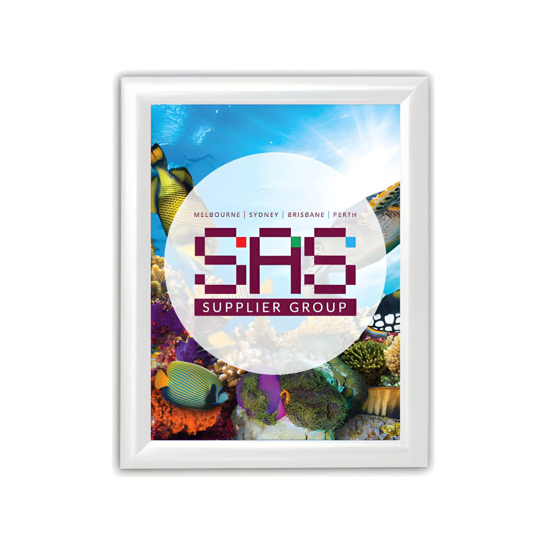 DFSM 25mm Mitre Picture Frame. 70 kg Black Paper Size A1 DFSM-A1-B