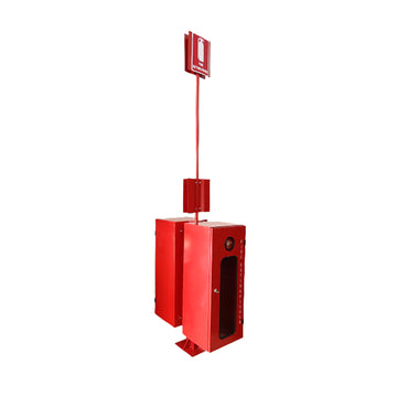 Double Extinguisher Cabinet & Stand