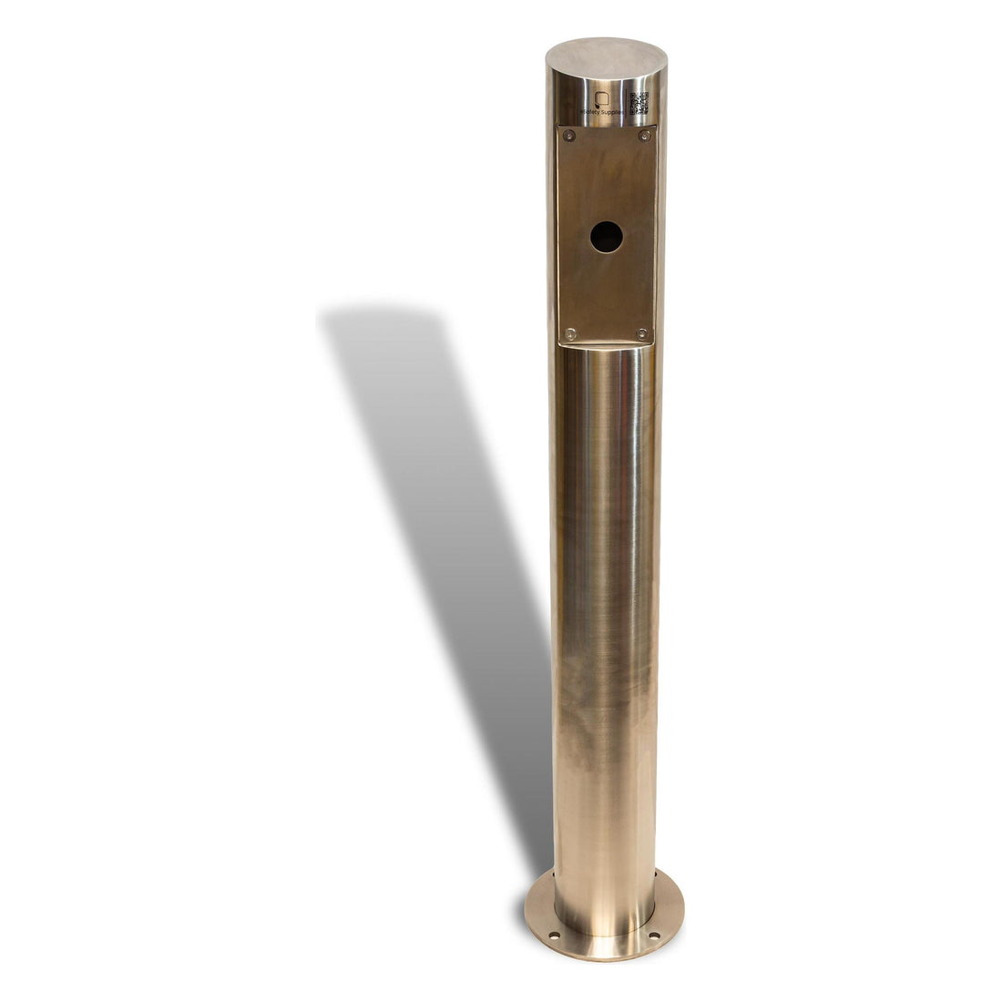 Intercom Card Reader Bollard - 1400mm - Stainless Steel 70 kg