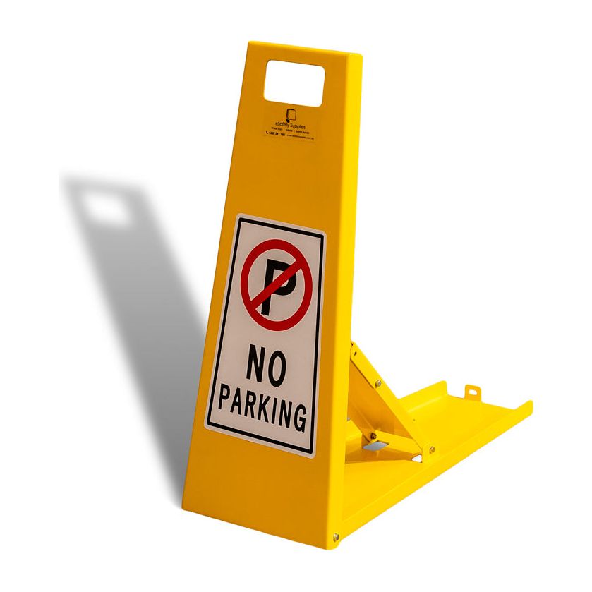 Bollard - Slimline Parking Protector / Pad Lock 45.5 kg