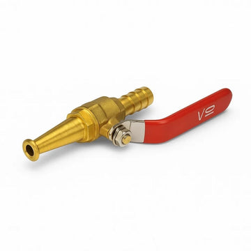Hose Reel Nozzle - Brass - Lever - 19mm