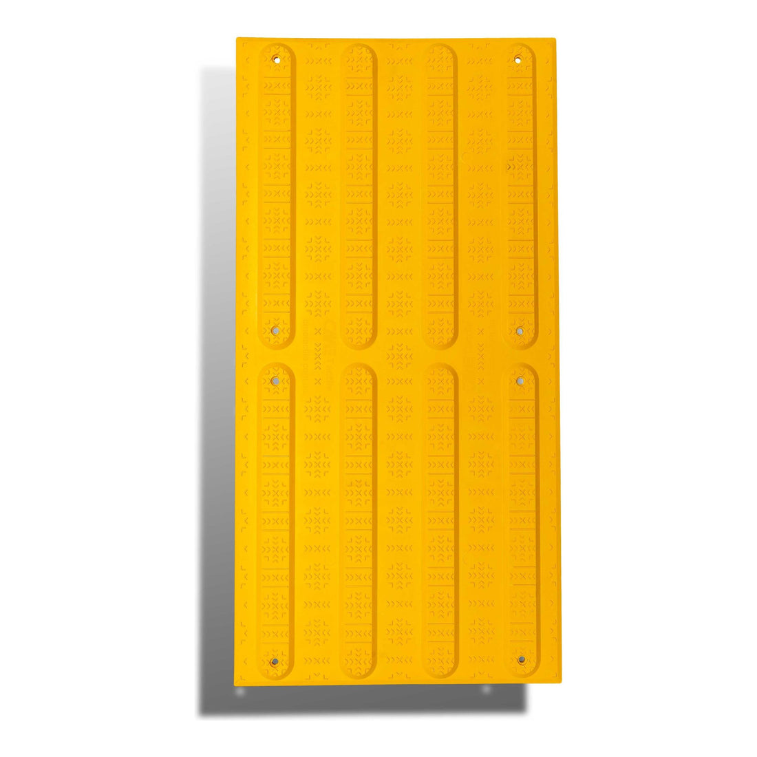 Tactile Indicator Plate - Directional - Fibreglass - 300 x 600mm 3.5 kg Color Yellow TI-DP-Y