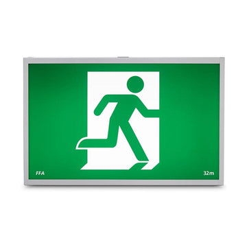 Jumbo Exit Light - 32M - 505x100x355mm