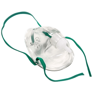 Oxygen Therapy Mask without Tubing - Child