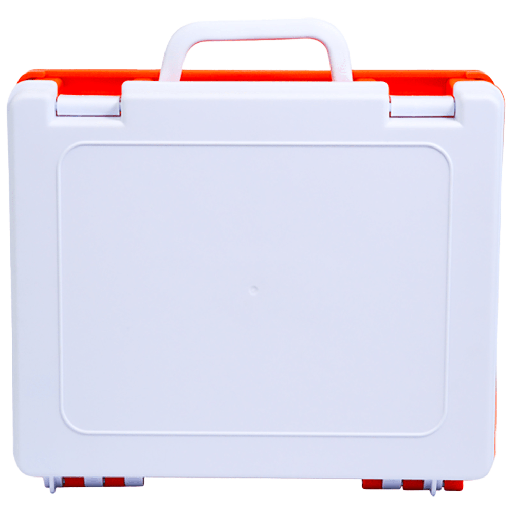 AEROCASE Medium White and Orange Rugged Case 27.5 x 23.5 x 9cm (for AFAK4C)