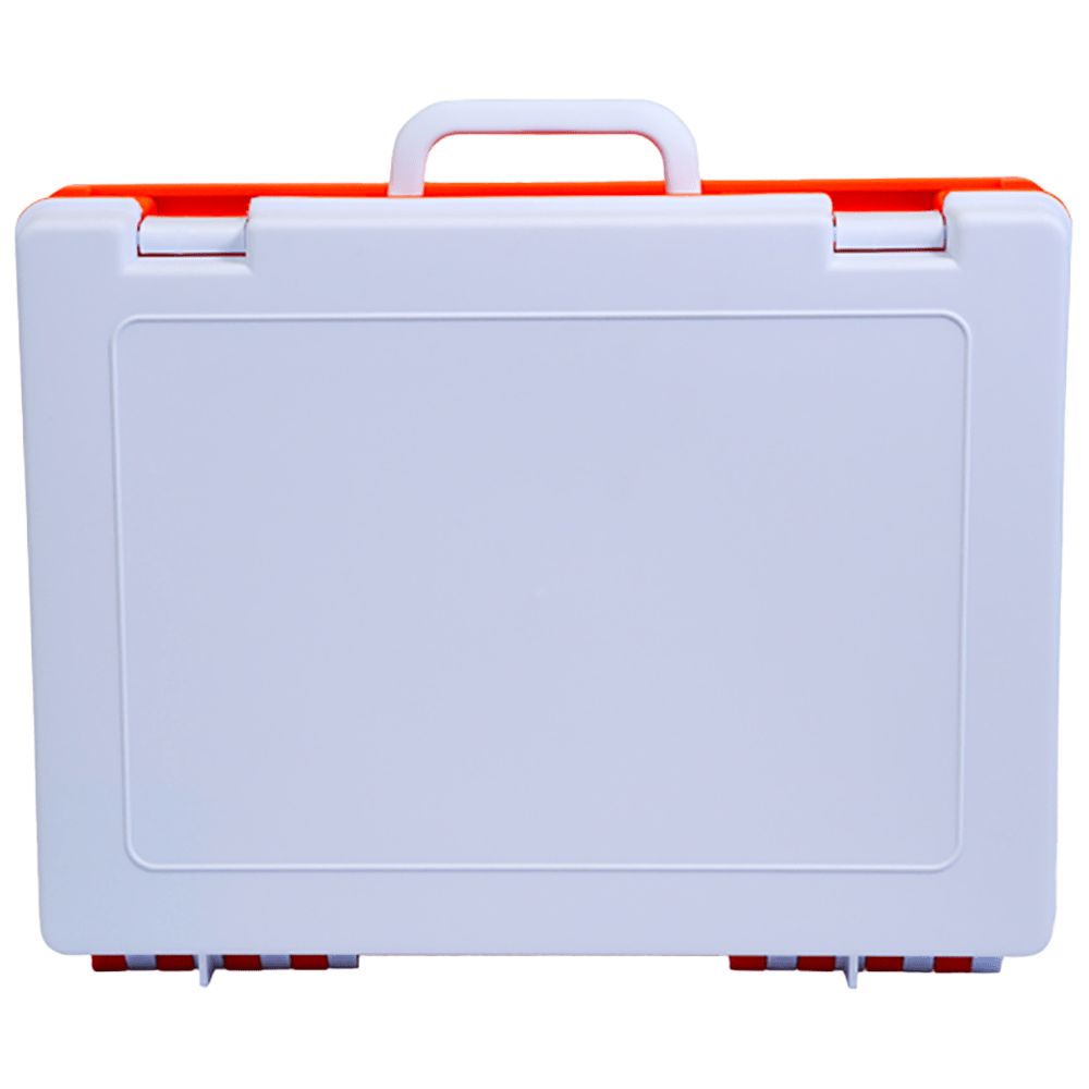 AEROCASE Medium/Large White and Orange Rugged Case 34.5 x 26.5 x 9.8cm (for AFAK5C)