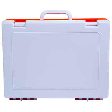 AEROCASE Medium/Large White and Orange Rugged Case 34.5 x 26.5 x 9.8cm (for AFAK5C)