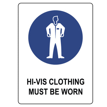 Hi-Vis Clothing Sign