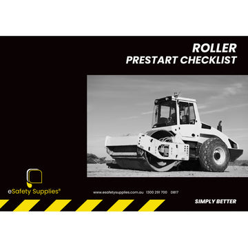 Roller Prestart Checklist Books