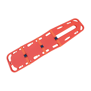 AERORESCUE Plastic Spine Board Stretcher with Straps