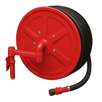 Swing Arm Fire Hose Reel - 475mm x 283mm x 555mm