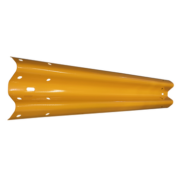 Guard Rail - W Beam - Safety Yellow
