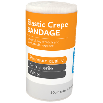 AEROCREPE Elastic Crepe Bandage 10cm x 4M Wrap/12