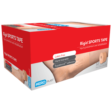 AEROPLAST Rigid Sports Tape 3.8cm x 13.7M Box/12