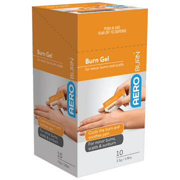 AEROBURN Burn Gel Sachet 3.5g Box/10