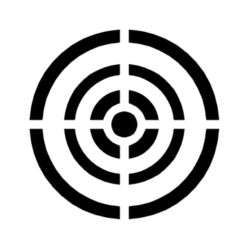 Target Stencil 3.5 kg 1.5 mm Poly