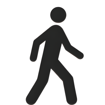 Pedestrian Crossing Stencil 1.75 kg 1.5 mm Poly