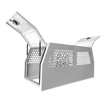 800mm Aluminium Dog Box