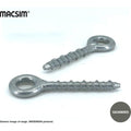 Eye bolt Screw - Galvanised - 8x55mm 0.175 kg