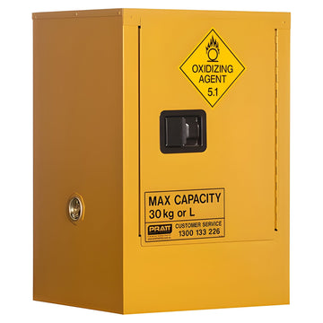 Flammable Storage Cabinet 30L 1 Door, 1 Shelf 185.5 kg