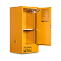 Flammable Storage Cabinet 60L 1 Door, 2 Shelf