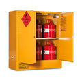 Flammable Storage Cabinet 160L 2 Door, 2 Shelf