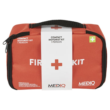 Mediq First Aid Kit - Compact Motorist - Orange Soft Pack 3.5 kg
